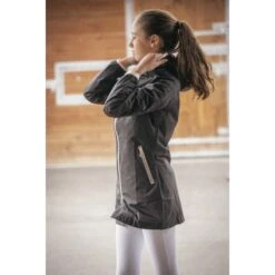 PÉNÉLOPE Blouson Fashion Rain Noir - Enfant -Caval’Style Boutique impermeable fashion rain noir enfant 3