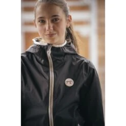 PÉNÉLOPE Blouson Fashion Rain Noir - Enfant -Caval’Style Boutique impermeable fashion rain noir enfant 5