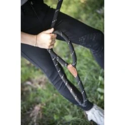 PÉNÉLOPE Laisse Pour Chien Billie - Noir -Caval’Style Boutique laisse pour chien billie noir 3