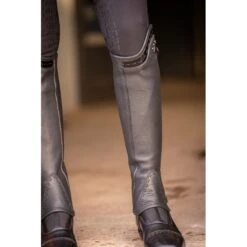 PÉNÉLOPE Mini-Chaps Prisca - Noir -Caval’Style Boutique mini chaps prisca noir 2