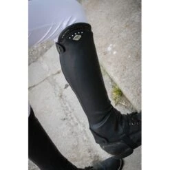 PÉNÉLOPE Mini- Chaps Softy Noires - Enfant