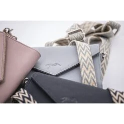 PÉNÉLOPE New Phone Pocket - Bleu Gris -Caval’Style Boutique new phone pocket bleu gris 8