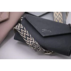 PÉNÉLOPE New Phone Pocket Perforée - Marine -Caval’Style Boutique new phone pocket perforee marine 5