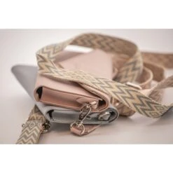 PÉNÉLOPE New Phone Pocket - Rose Poudré -Caval’Style Boutique new phone pocket rose poudre 10