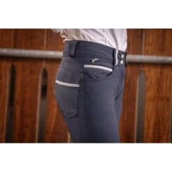 PÉNÉLOPE Pantalon D'Équitation Eden By Pénélope Fun Marine - Enfant -Caval’Style Boutique pantalon d equitation eden by penelope fun marine enfant 2