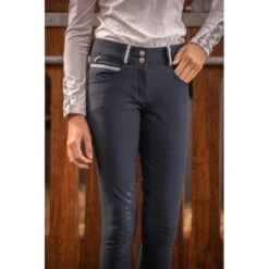 PÉNÉLOPE Pantalon D'Équitation Eden By Pénélope Fun Marine - Enfant -Caval’Style Boutique pantalon d equitation eden by penelope fun marine enfant 4