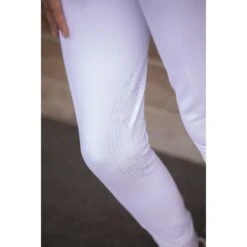 PÉNÉLOPE Pantalon D'Équitation Élégance Blanc - Enfant -Caval’Style Boutique pantalon d equitation elegance blanc enfant 5