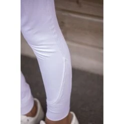 PÉNÉLOPE Pantalon D'Équitation Élégance Blanc - Enfant -Caval’Style Boutique pantalon d equitation elegance blanc enfant 7