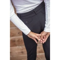 PÉNÉLOPE Pantalon D'Équitation Élégance Noir - Enfant 12 PÉNÉLOPE Pantalon D'Équitation Élégance Noir - Enfant -Caval’Style Boutique pantalon d equitation elegance noir enfant 3