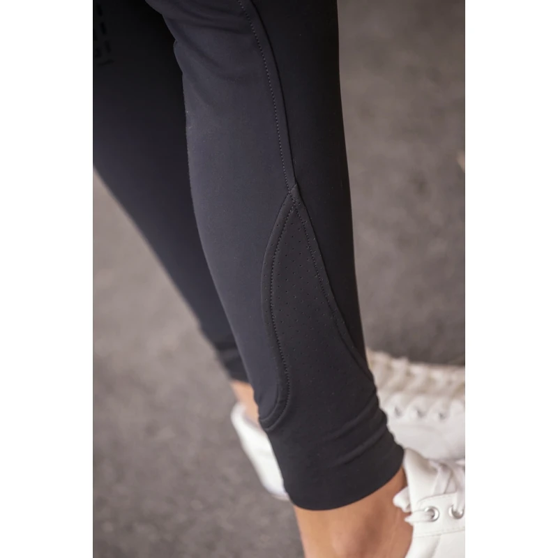 PÉNÉLOPE Pantalon D'Équitation Élégance Noir - Enfant 5 PÉNÉLOPE Pantalon D'Équitation Élégance Noir - Enfant – Image 5