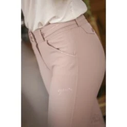PÉNÉLOPE Pantalon D'Équitation Élégance - Rose Poudré -Caval’Style Boutique pantalon d equitation elegance rose poudre 10