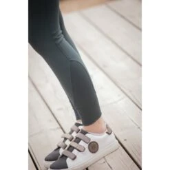 PÉNÉLOPE Pantalon D'Équitation Élégance - Vert Forêt -Caval’Style Boutique pantalon d equitation elegance vert foret 2