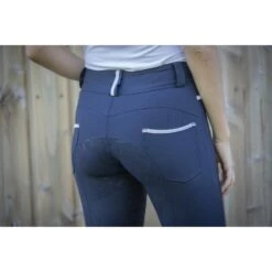 PÉNÉLOPE Pantalon D'Équitation Fun Full Seat - Marine -Caval’Style Boutique pantalon d equitation fun full seat marine 1 11