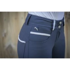 PÉNÉLOPE Pantalon D'Équitation Fun Full Seat - Marine -Caval’Style Boutique pantalon d equitation fun full seat marine 1 13