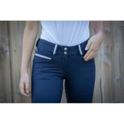 PÉNÉLOPE Pantalon D'Équitation Fun Full Seat - Marine -Caval’Style Boutique pantalon d equitation fun full seat marine 1 5