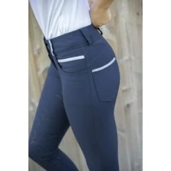 PÉNÉLOPE Pantalon D'Équitation Fun Full Seat - Marine -Caval’Style Boutique pantalon d equitation fun full seat marine 1 9