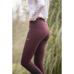 PÉNÉLOPE Pantalon D'Équitation Fun Stone - Prune 8 PÉNÉLOPE Pantalon D'Équitation Fun Stone - Prune -Caval’Style Boutique pantalon d equitation fun stone prune 2