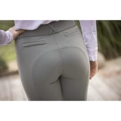 PÉNÉLOPE Pantalon D'Équitation Majestic - Vert Sauge -Caval’Style Boutique pantalon d equitation majestic vert sauge 6