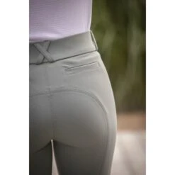 PÉNÉLOPE Pantalon D'Équitation Majestic - Vert Sauge -Caval’Style Boutique pantalon d equitation majestic vert sauge 8