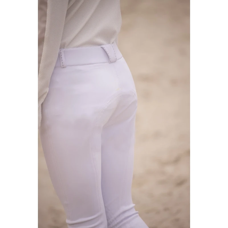 PÉNÉLOPE Pantalon D'Équitation New Romy Eden By Pénélope Blanc - Enfant 4 PÉNÉLOPE Pantalon D'Équitation New Romy Eden By Pénélope Blanc - Enfant – Image 4