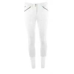 PÉNÉLOPE Pantalon D'Equitation Point Sellier - Blanc