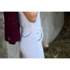 PÉNÉLOPE Pantalon D'Equitation Point Sellier - Blanc 10 PÉNÉLOPE Pantalon D'Equitation Point Sellier - Blanc -Caval’Style Boutique pantalon d equitation point sellier blanc 3