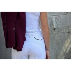 PÉNÉLOPE Pantalon D'Equitation Point Sellier - Blanc 12 PÉNÉLOPE Pantalon D'Equitation Point Sellier - Blanc -Caval’Style Boutique pantalon d equitation point sellier blanc 5