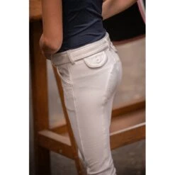 PÉNÉLOPE Pantalon D'Équitation Point Sellier Eden By Pénélope Blanc - Enfant -Caval’Style Boutique pantalon d equitation point sellier eden by penelope blanc enfant 3