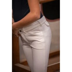 PÉNÉLOPE Pantalon D'Équitation Point Sellier Eden By Pénélope Blanc - Enfant -Caval’Style Boutique pantalon d equitation point sellier eden by penelope blanc enfant 4