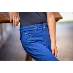 Caval’Style Boutique -Caval’Style Boutique pantalon d equitation point sellier eden by penelope olympic blue enfant 1