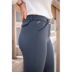 PÉNÉLOPE Pantalon D'Équitation Point Sellier - Myrtille -Caval’Style Boutique pantalon d equitation point sellier myrtille 3