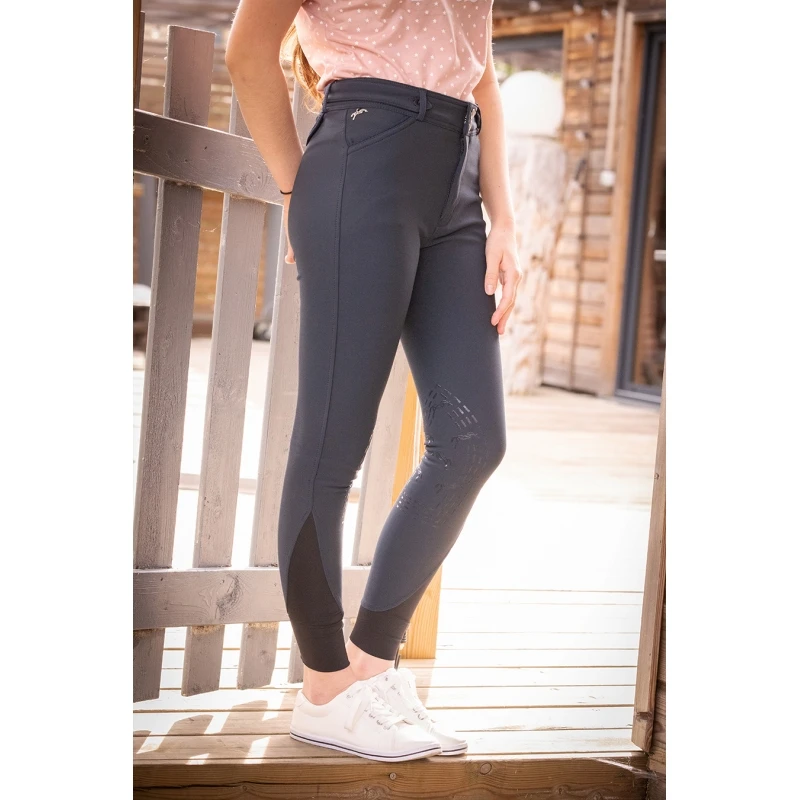 PÉNÉLOPE Pantalon D'Équitation Point Sellier Myrtille - Enfant 3 PÉNÉLOPE Pantalon D'Équitation Point Sellier Myrtille - Enfant – Image 3
