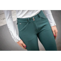 PÉNÉLOPE Pantalon D'Équitation Point Sellier - Vert Forêt 9 PÉNÉLOPE Pantalon D'Équitation Point Sellier - Vert Forêt -Caval’Style Boutique pantalon d equitation point sellier vert foret 2