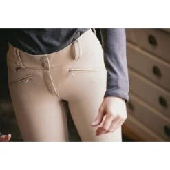 PÉNÉLOPE Pantalon D'Equitation Rocky - Beige -Caval’Style Boutique pantalon d equitation rocky beige 3