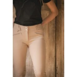 PÉNÉLOPE Pantalon D'Equitation Rocky - Taupe -Caval’Style Boutique pantalon d equitation rocky taupe 4