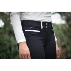 PÉNÉLOPE Pantalon D’Équitation Fun – Noir -Caval’Style Boutique pantalon dequitation fun noir 3