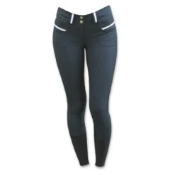 PÉNÉLOPE Pantalon D'Equitation Fun - Marine 7 PÉNÉLOPE Pantalon D'Equitation Fun - Marine -Caval’Style Boutique pantalon equitation fun marine 2