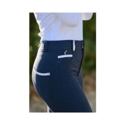 Pantalon D'Équitation Fun Marine - Enfant -Caval’Style Boutique pantalon equitation fun marine enfant 3