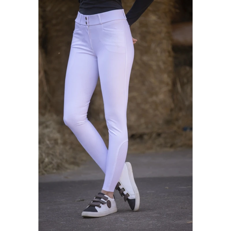 PÉNÉLOPE Pantalon D'Équitation Majestic - Blanc 3 PÉNÉLOPE Pantalon D'Équitation Majestic - Blanc – Image 3