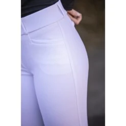 PÉNÉLOPE Pantalon D'Équitation Majestic - Blanc 20 PÉNÉLOPE Pantalon D'Équitation Majestic - Blanc -Caval’Style Boutique pantalon majestic blanc 9