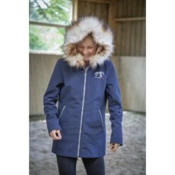 PÉNÉLOPE Parka Marina - Marine -Caval’Style Boutique parka marina marine 1 2