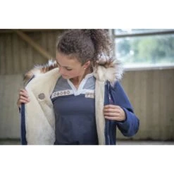 PÉNÉLOPE Parka Marina - Marine -Caval’Style Boutique parka marina marine 1 9