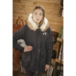 PÉNÉLOPE Parka Mega Lyon - Noir -Caval’Style Boutique parka mega lyon noir 6