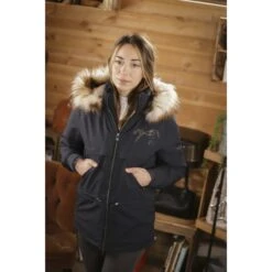 PÉNÉLOPE Parka Steppy - Marine