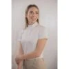 PÉNÉLOPE Polo De Concours Las Honey Manches Courtes - Blanc