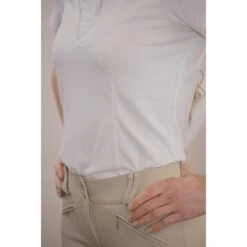 PÉNÉLOPE Polo De Concours Las Honey Manches Courtes - Blanc -Caval’Style Boutique polo de concours las honey manches courtes blanc 5