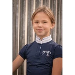 PÉNÉLOPE Polo De Concours Madrid Eden By Pénélope Marine - Enfant -Caval’Style Boutique polo de concours madrid eden by penelope marine enfant 4