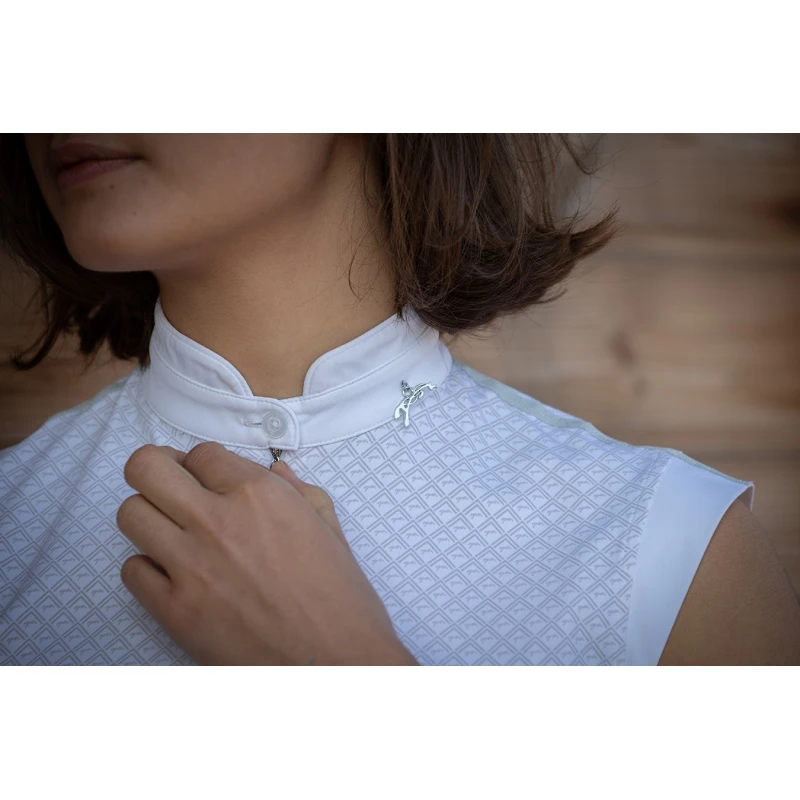 PÉNÉLOPE Polo De Concours Séville - Blanc 2 PÉNÉLOPE Polo De Concours Séville - Blanc – Image 2