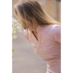 PÉNÉLOPE Polo Iliana - Rose Poudré -Caval’Style Boutique polo iliana rose poudre 2