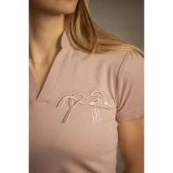 PÉNÉLOPE Polo Josie - Beige Rosé 10 PÉNÉLOPE Polo Josie - Beige Rosé -Caval’Style Boutique polo josie beige 2